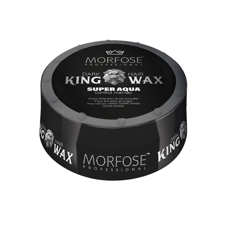 Morfose King Wax - Super Aqua Zwart 175 Ml