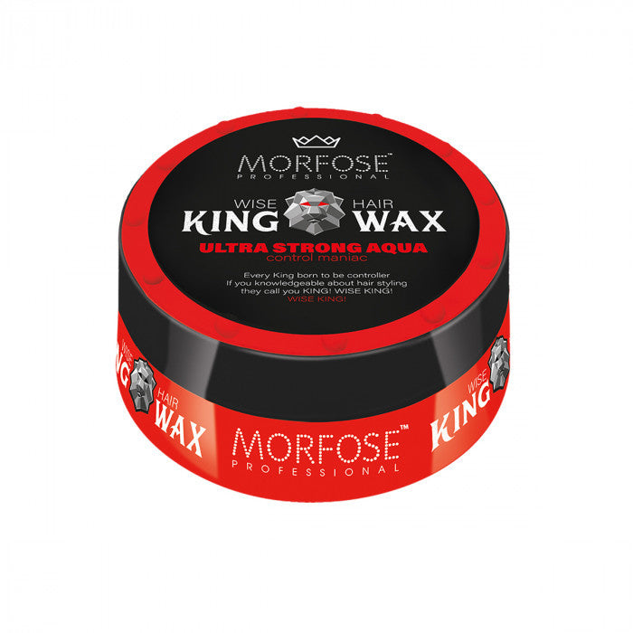 Morfose King Wax - Ultra Strong Aqua Rood 175 Ml