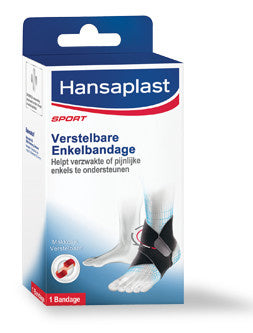 Hansaplast Sport Verstelbare Neopreen Enkelbandage - 1 Stuks