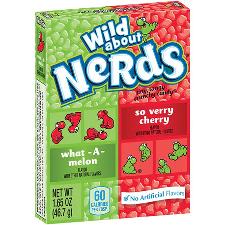 Nerds - Watermelon & Cherry Snoep 46,7g
