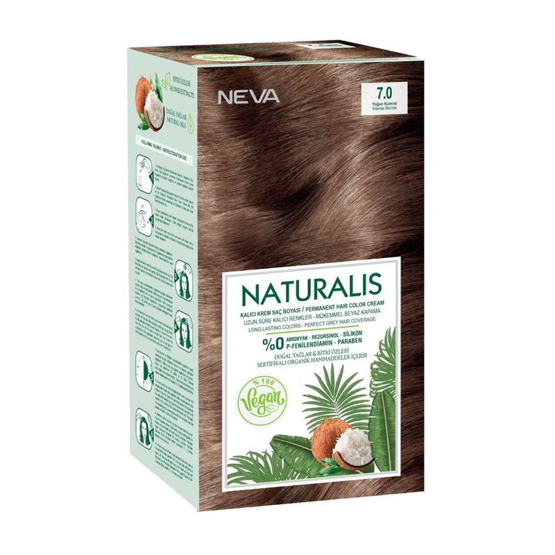 Neva Naturalis Vegan Haarverf - Intens Blond 7.0