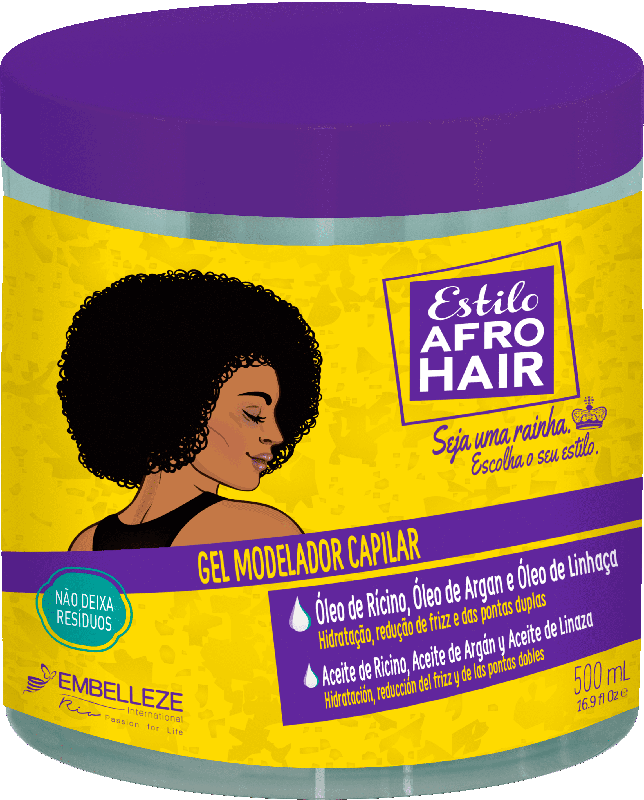 Novex Embelleze Afro Hair - Styling Gel 500ml