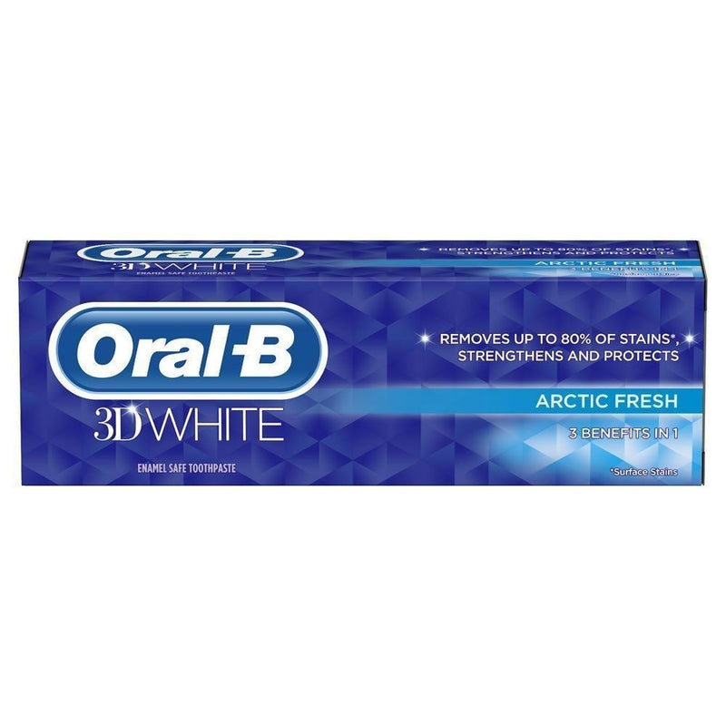 Oral B Tandpasta 3d White Artic Fresh 75 Ml