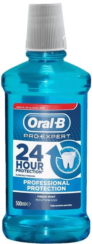 Oral-B Professional 24 Hour Protection Mouthwash 500ml