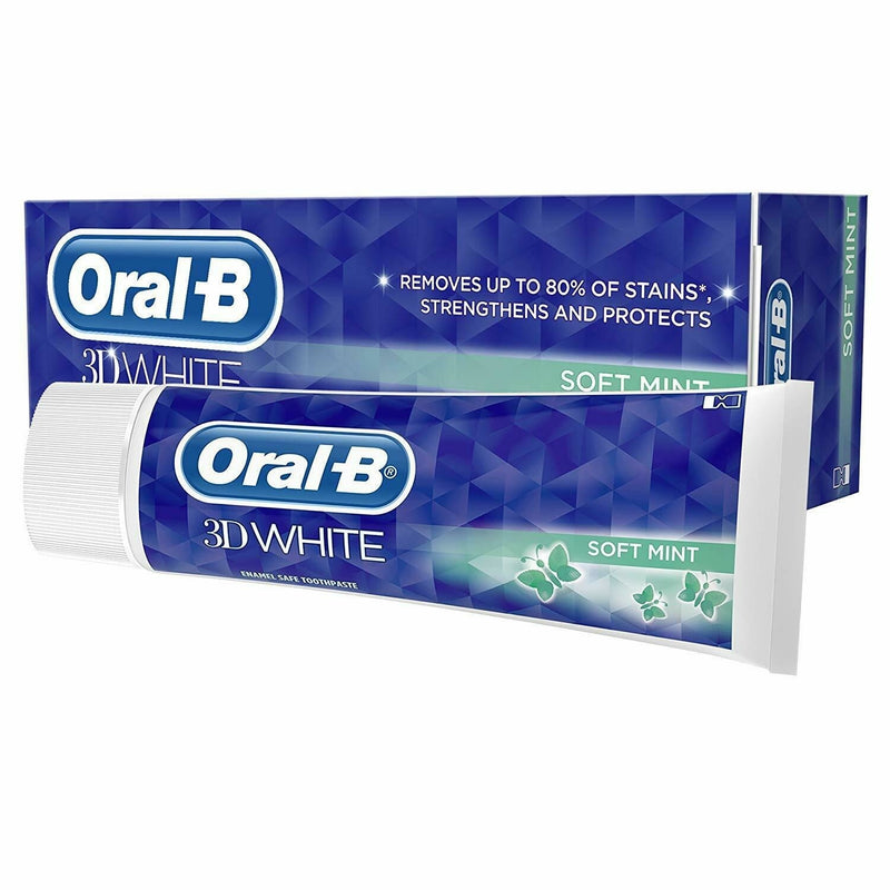 Oral B Tandpasta 3d White Soft Mint 75 Ml