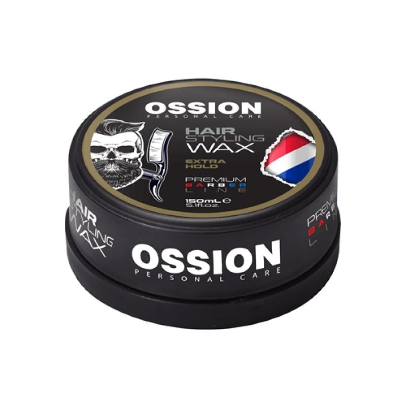 Ossion Hair Styling Wax - Premium Barber Line Extra Hold 150ml