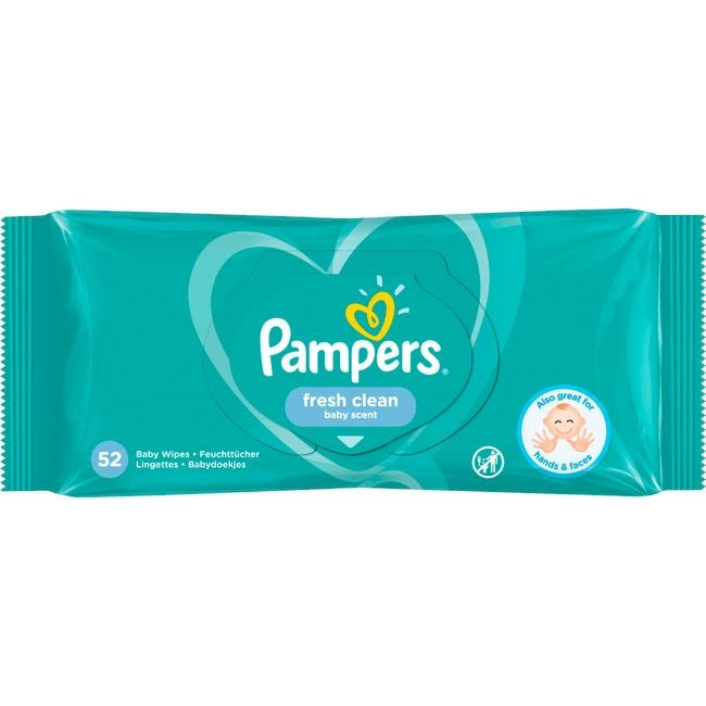 Pampers Fresh Clean - Babydoekjes 52st