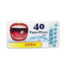 Papermints - Cool Caps 40 Stuks