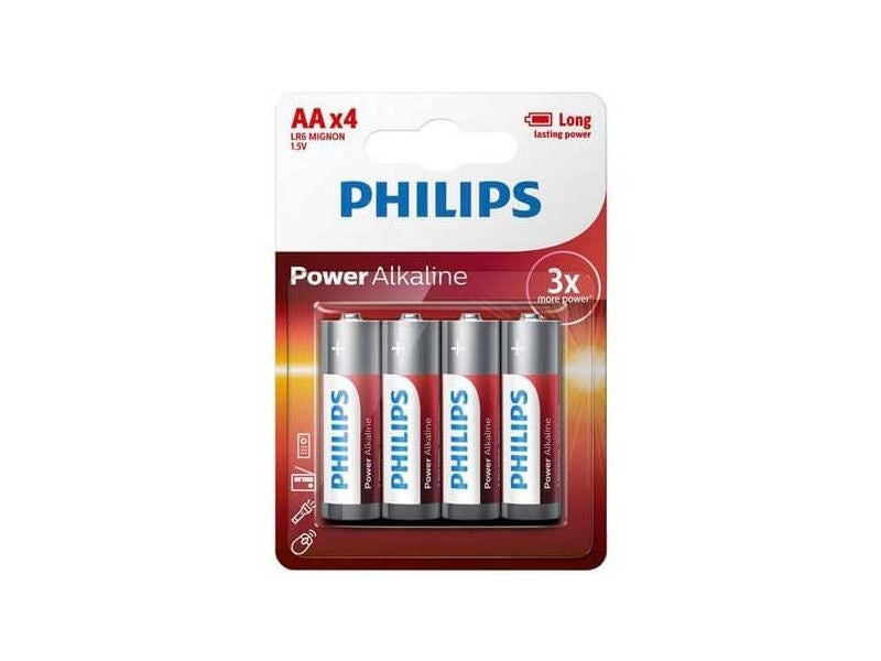 Philips Power Alkaline Aa - Baterijen 4 Stuks