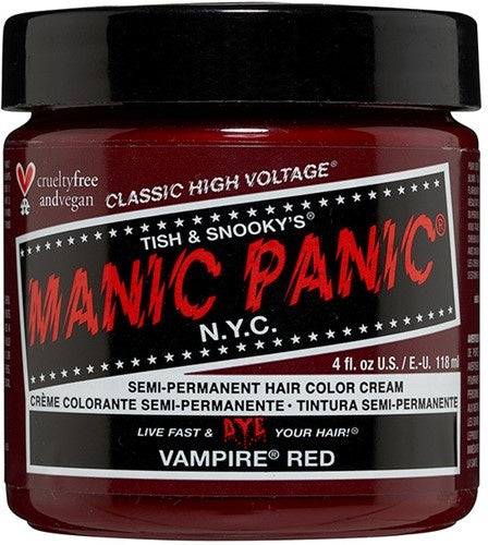 Manic Panic Semi Permanent - Hair Dye Vampire Red 118ml