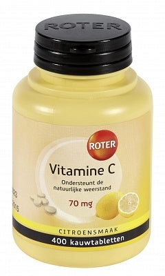 Roter Vitamine C 70mg - Kauwtabletten 400 Stuks