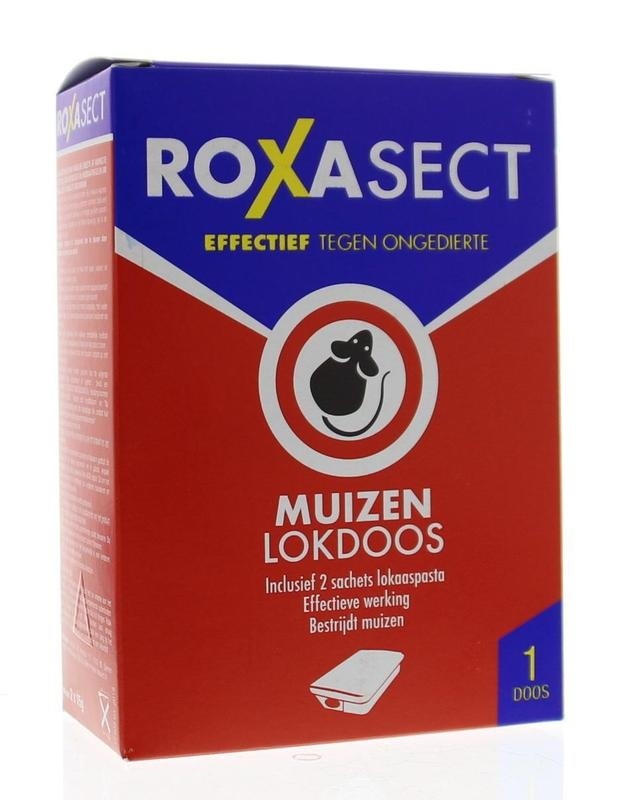 Roxasect Muizenlokdoos 2x15g