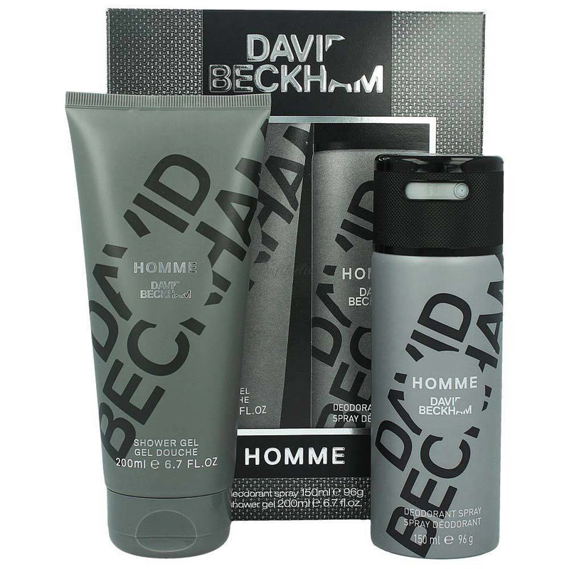 David Beckham Homme Deodorant Spray & Showergel - 1 Stuks Uitverkocht