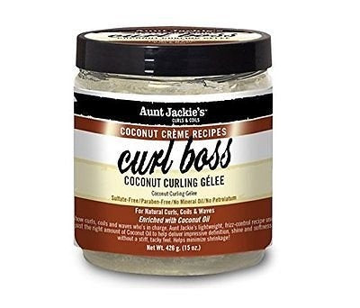 Aunt Jackie's Curl Boss Coconut Curling Lee 426 Gram 