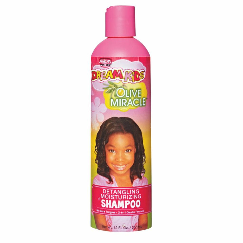 African Pride Dream Kids Olive Miracle Detangling Moisturizing Shampoo 355 Ml