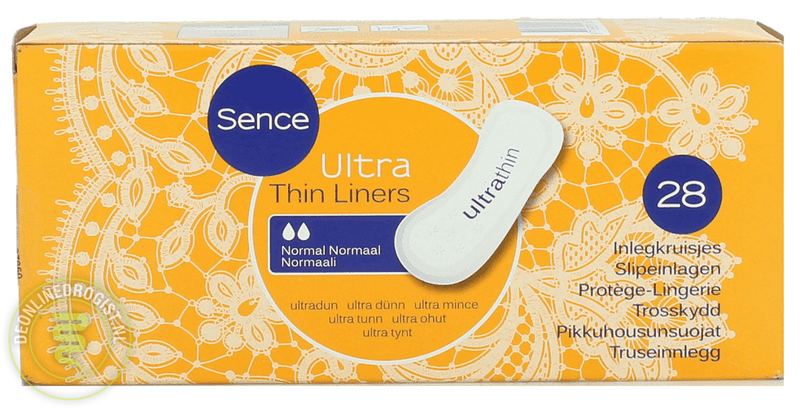 Sence Ultra Thin Liners - Inlegkruisjes 28 Stuks