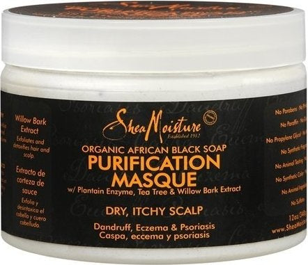 Shea Moisture African Black Soap Purification Masque - 354ml