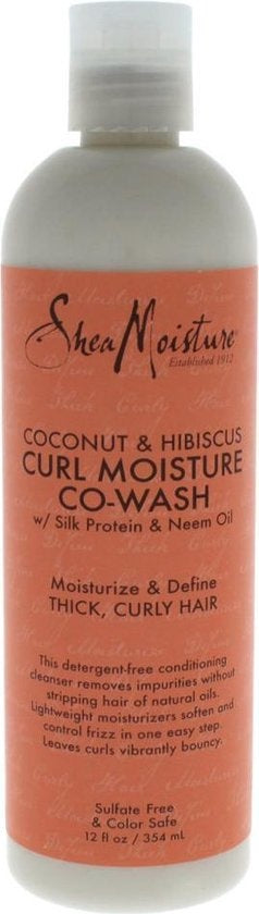 Shea Moisture Coconut & Hibiscus Curl Moisture - Co-Wash 354ml