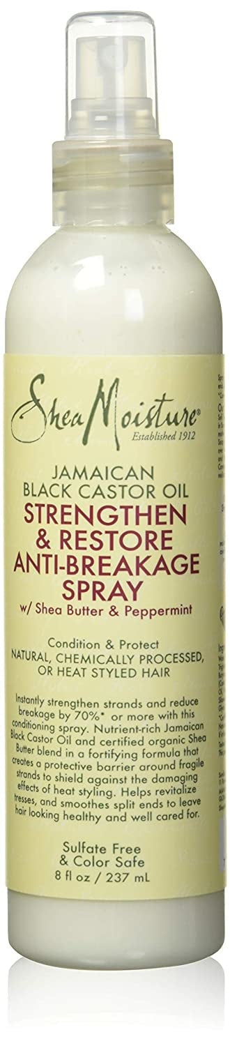 Shea Moisture Jamaican Black Castor Oil Strengthen & Restore Anti-Breakage Spray - 237ml
