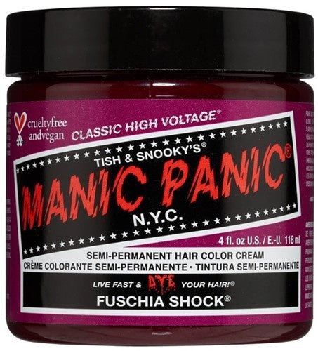 Manic Panic Semi Permanent - Hair Dye Fuscia Shock 118ml