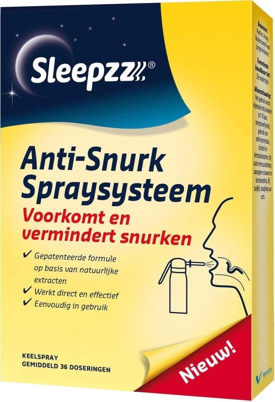 Sleepzz Anti-Snurk Spraysysteem - 36 Doseringen