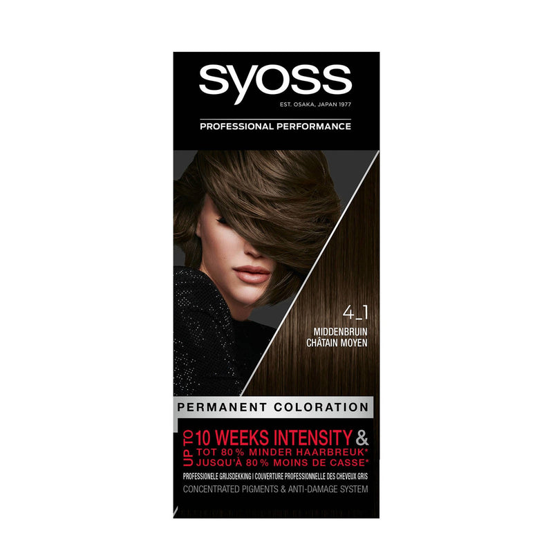 Syoss Haarverf - 4-1 Middenbruin