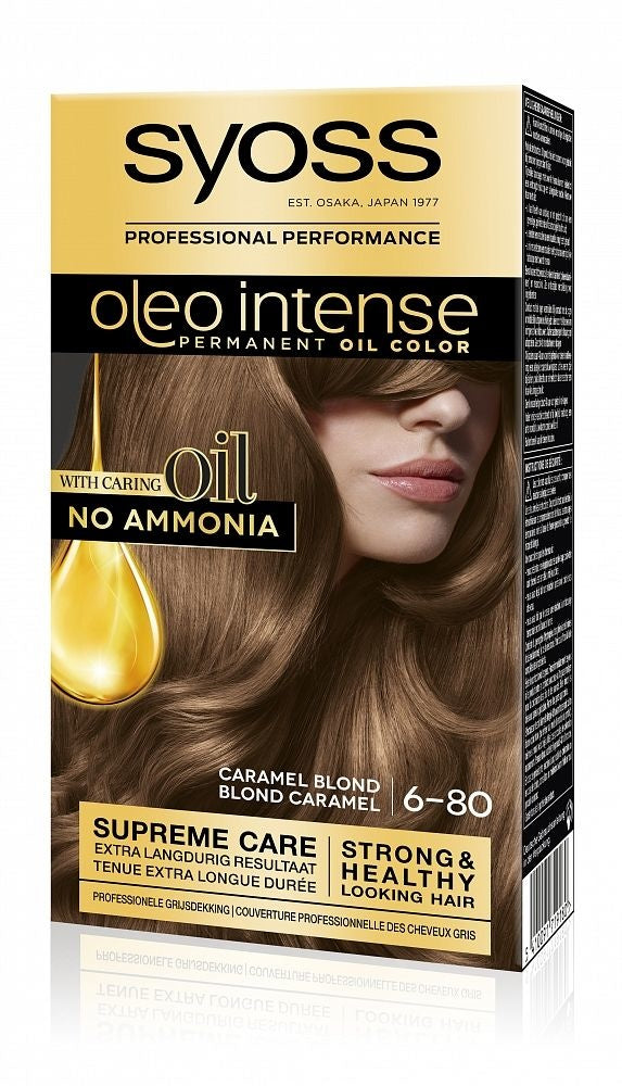 Syoss Oleo Intense Haarverf - Caramel Blond 6-80
