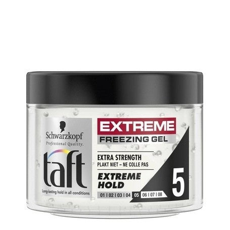 Taft Extre Freezing Gel Extreme Hold 5 - Haargel 200ml