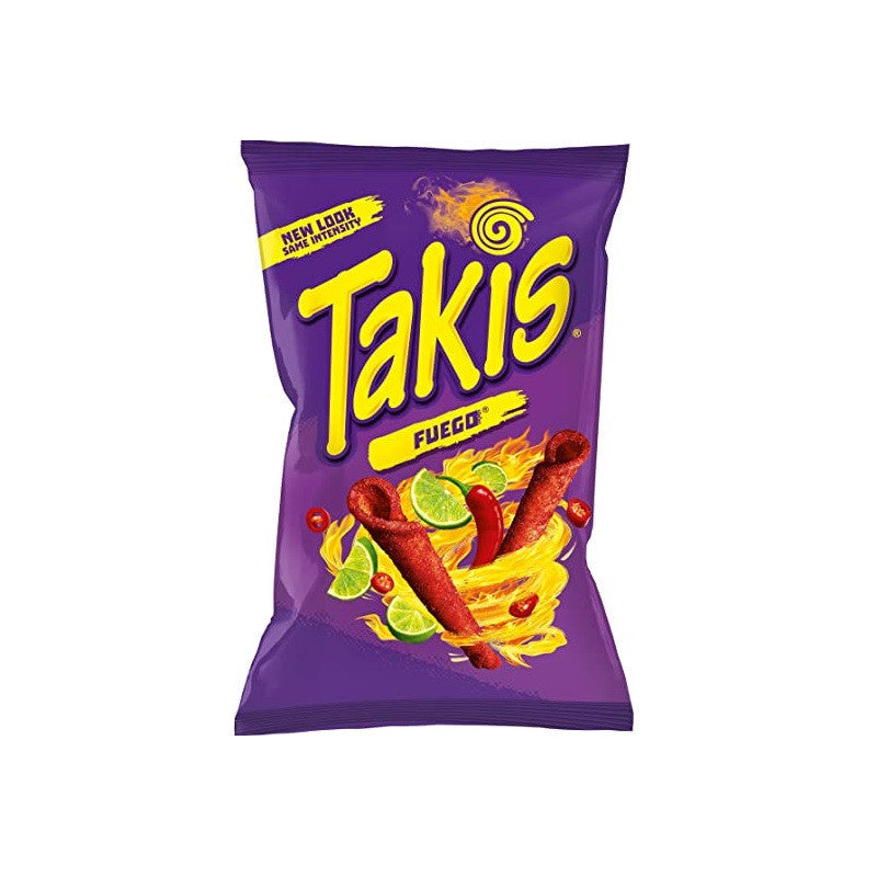 Takis Fuego Hot Chili Pepper & Lime - Chips 140g