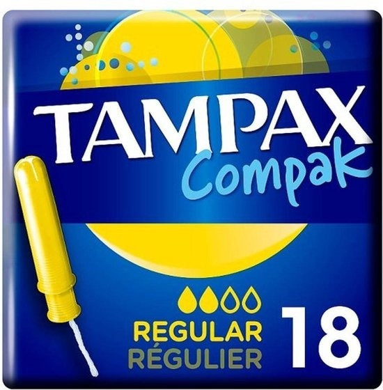 Tampax Tampons - Compak Regular 18 Stuks