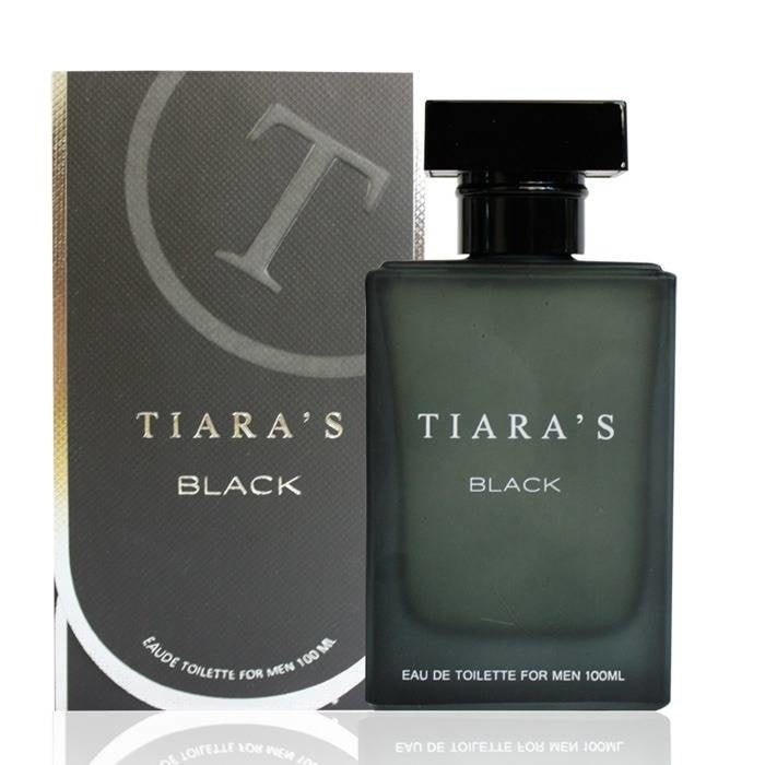 Tiara's Black For Men Edt Spray - 100 Ml