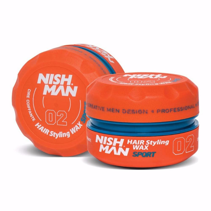Nishman 02 Hair Styling Wax Sport - 150 Ml