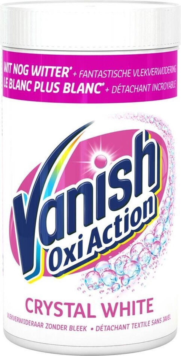 Vanish Crystal White Oxi Action - Vlekverwijderaar 1500g