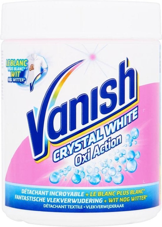 Vanish Crystal White Oxi Action - Vlekverwijderaar 500g