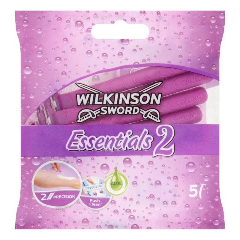 Wilkinson Essentials 2 Wegwerpmesjes Lady - 5 Stuks