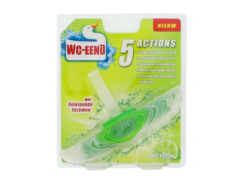 Wc Eend Toiletblok 5 Actions Lime Fresh 38g