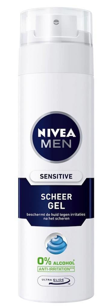 Nivea For Men Scheergel Sensitive - 200 Ml