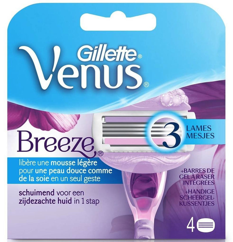 Gillette Woman Venus Breeze Mesjes - 4 Stuks