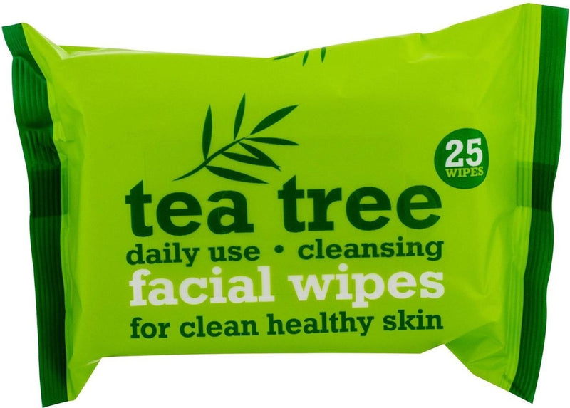 Xpel Tea Tree - Gezichtsdoekjes 25 Stuks