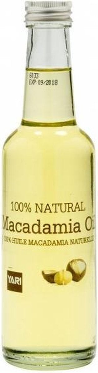 Yari 100% Naturel - Macadamia Oil 250ml