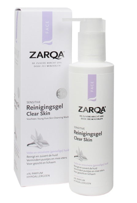 Zarqa Face - Sensitive Reinigingsgel Clear Skin 200ml