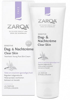 Zarqa Sensitive Clear Skin - Dag & Nachtcreme 75ml