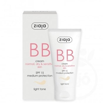 Ziaja Bb Cream - Spf15 Light Tone 50 Ml