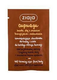 Ziaja Cupuacu - Self Tanning Wipes 